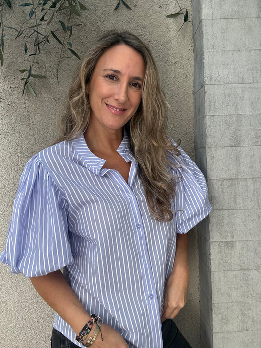 Blusa Salamanca celeste
