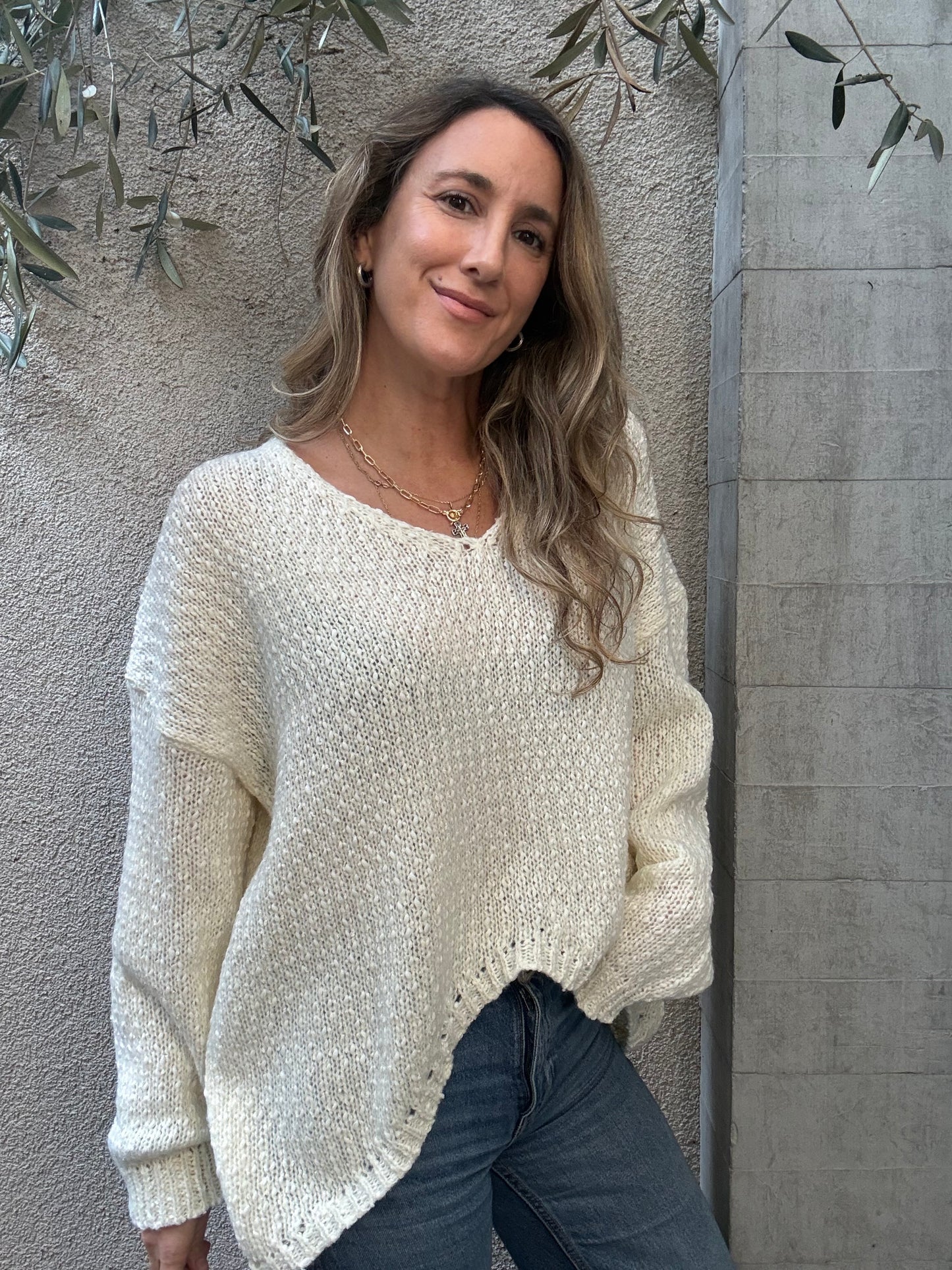 Sweater Llanes crudo
