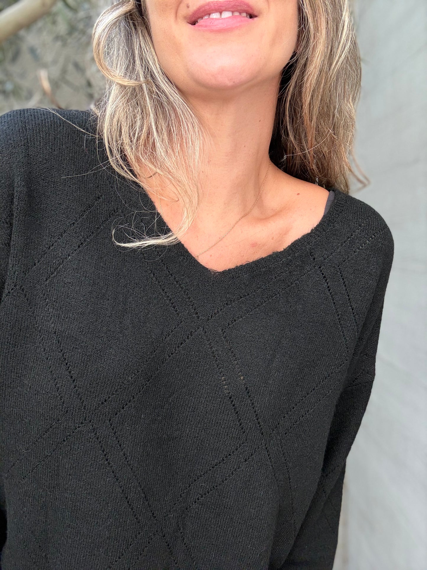 Sweater básico negro