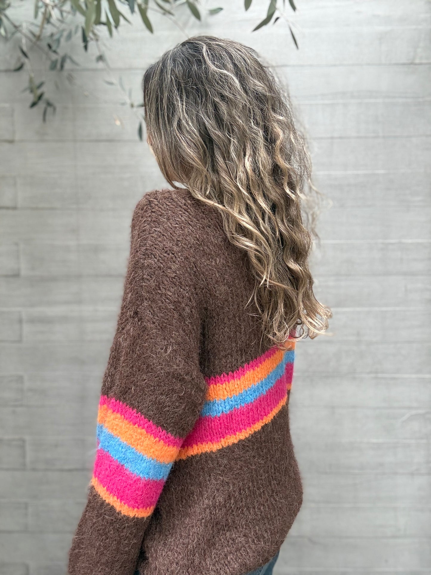 Sweater Colores Café