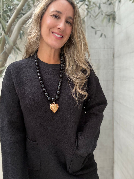 Sweater Santillana Negro