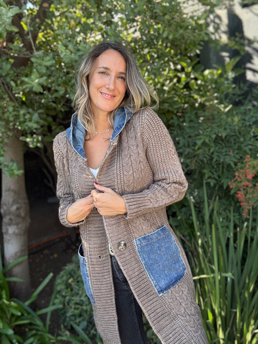 Chaleco San Sebastián taupe