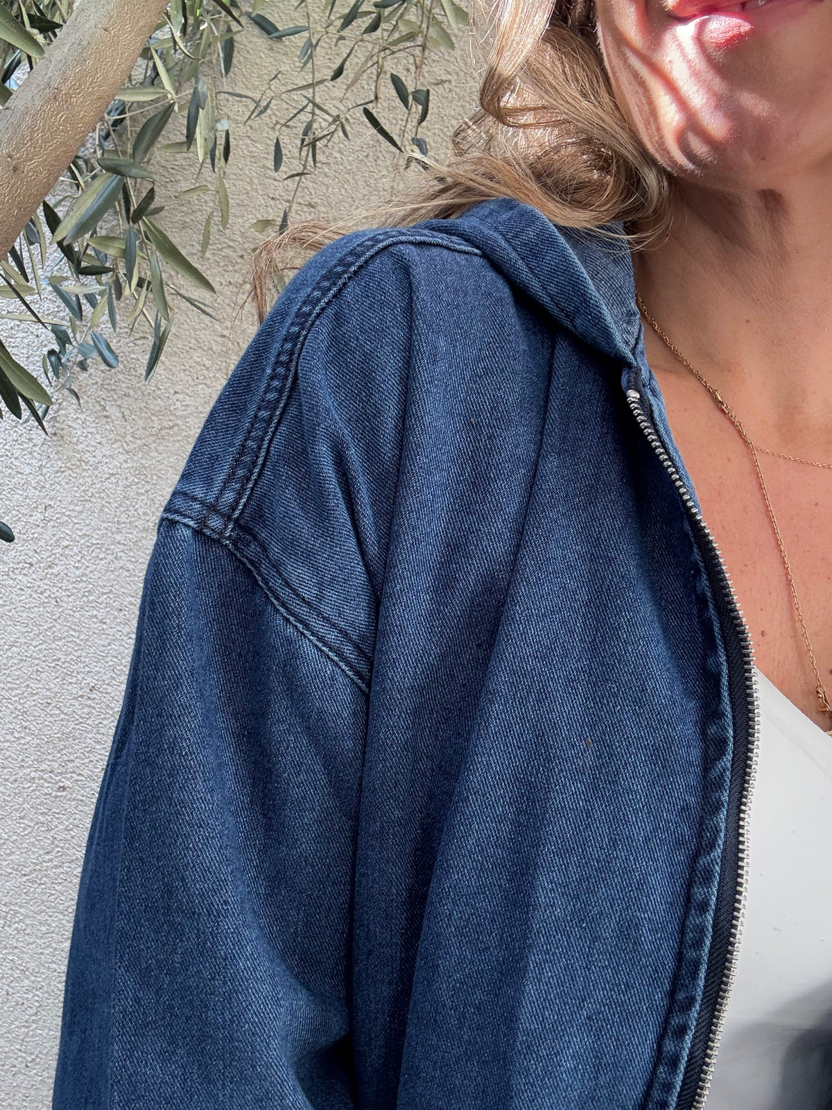 Chaqueta jeans azul