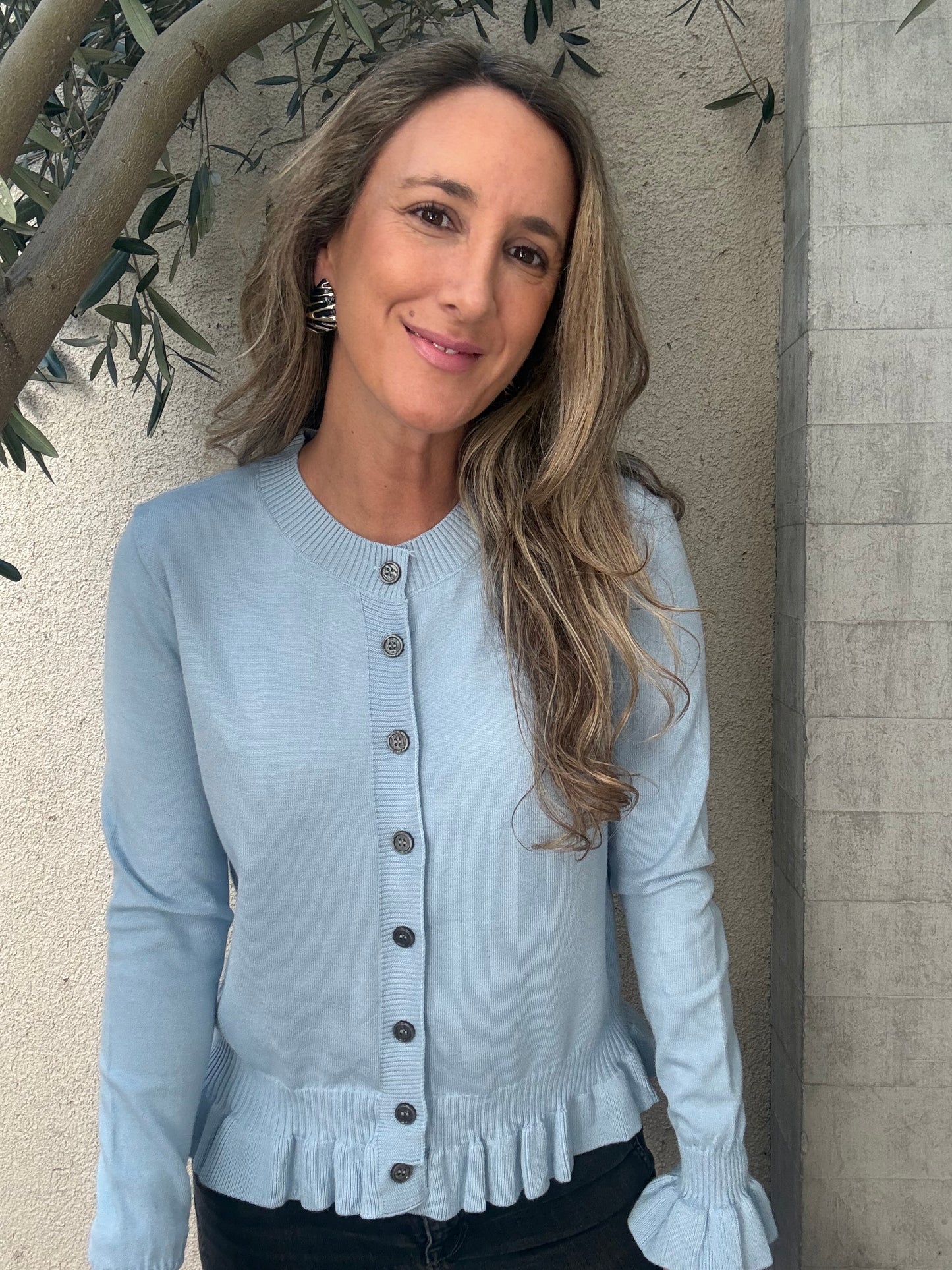 Chaleco Málaga Celeste