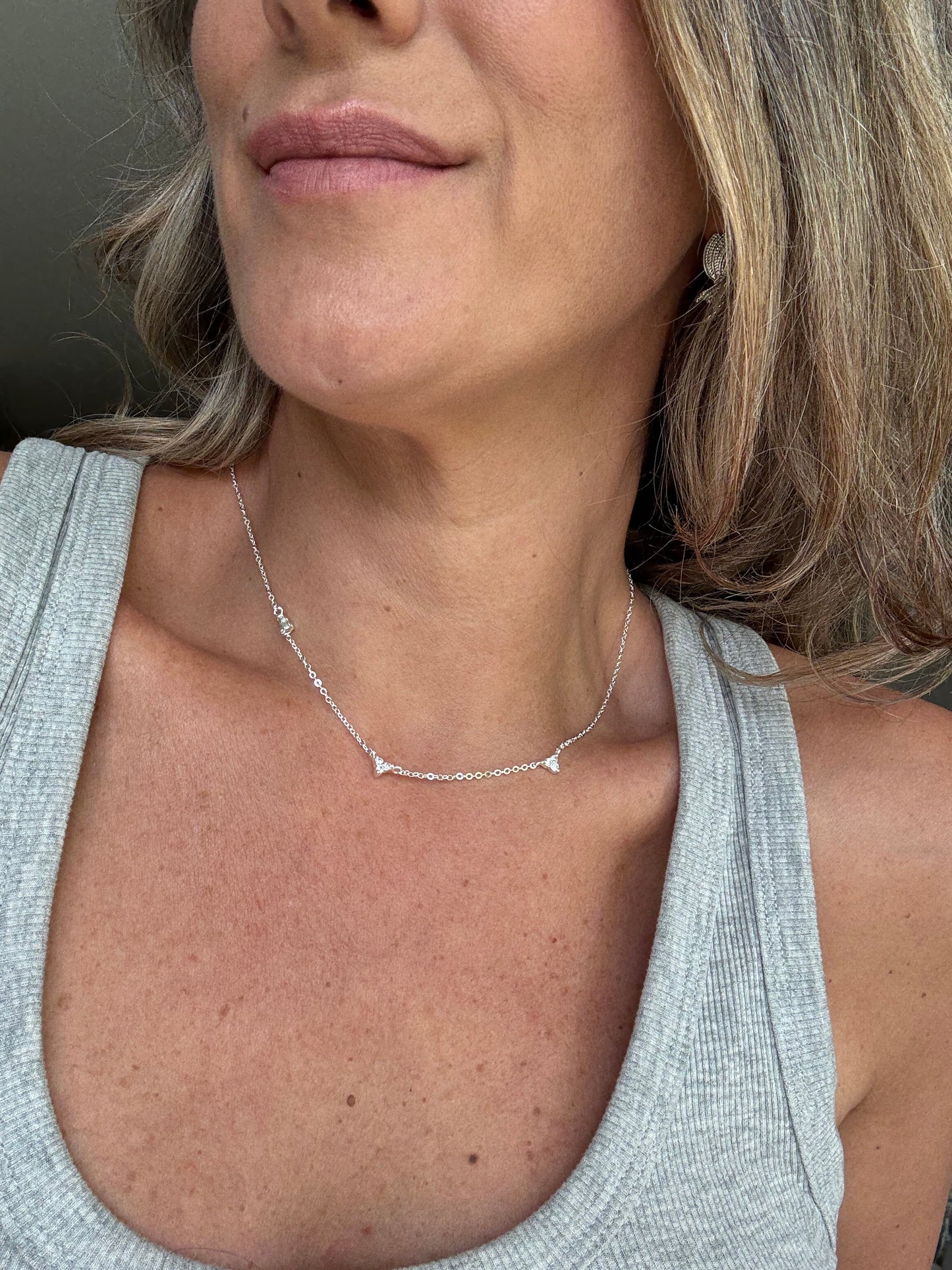 Collar Córdoba plateado