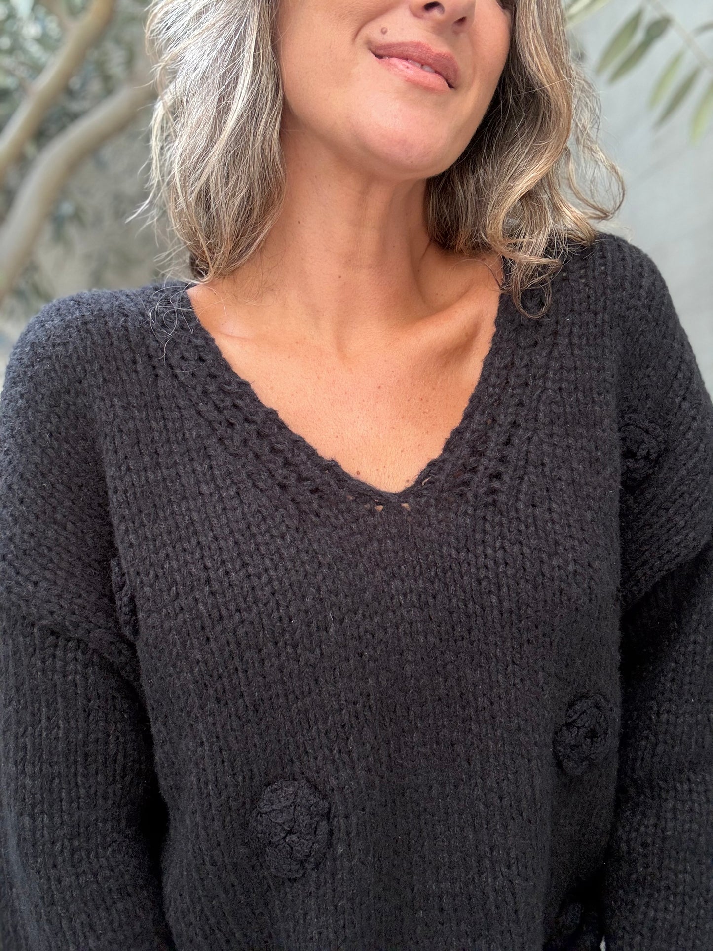 Sweater Compostela negro
