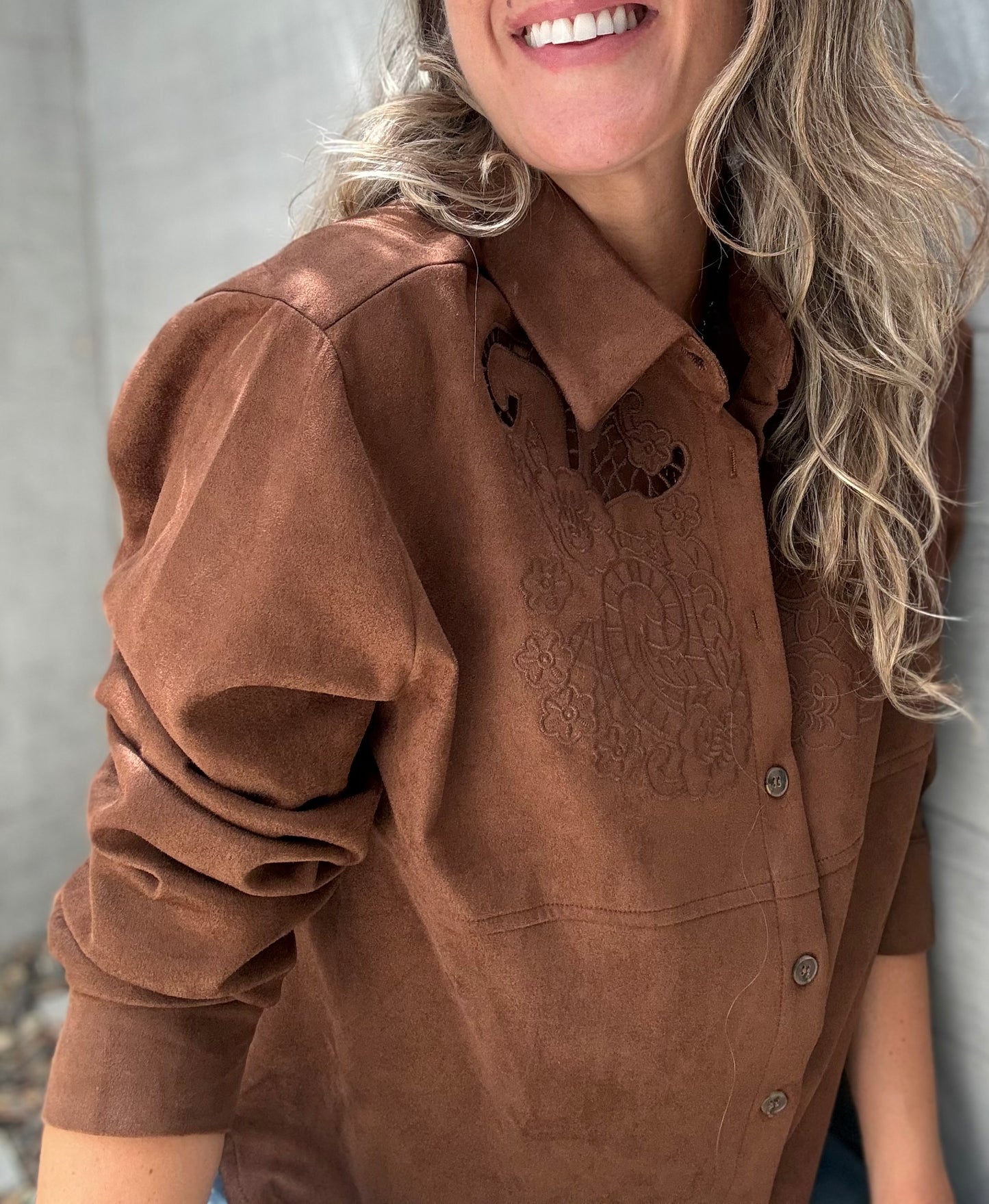 Sobrecamisa Coruña camel