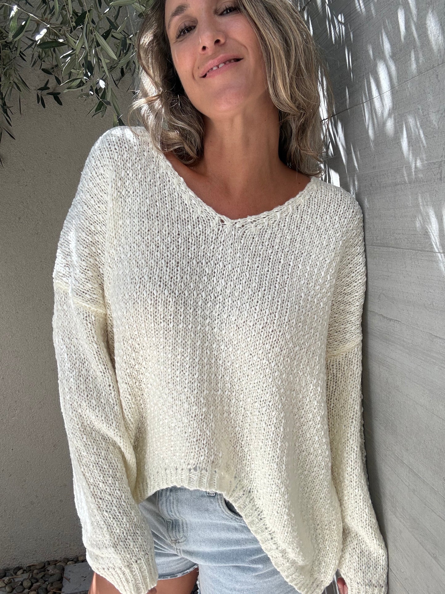 Sweater Llanes blanco