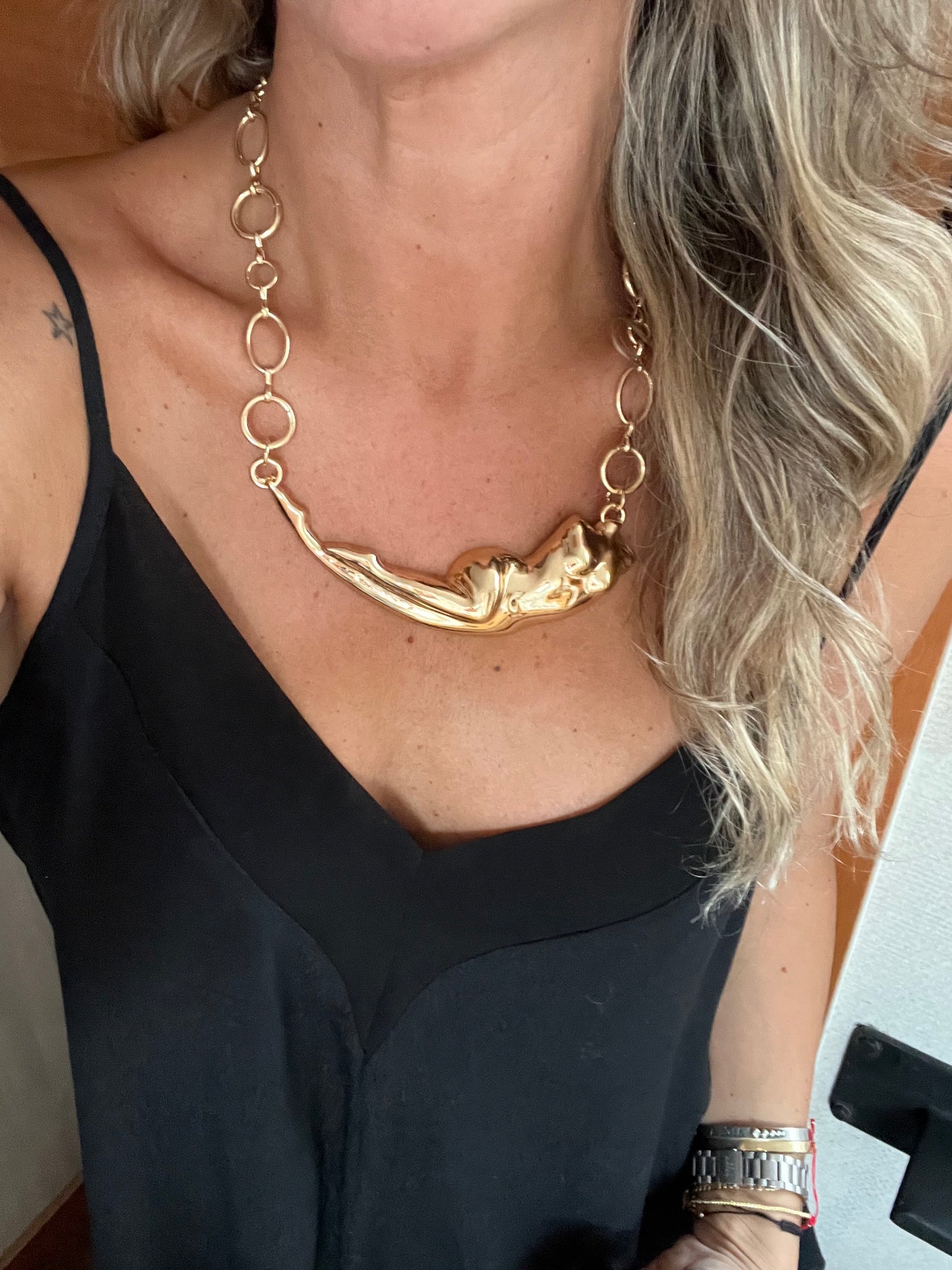 Collar Mujer Dorado