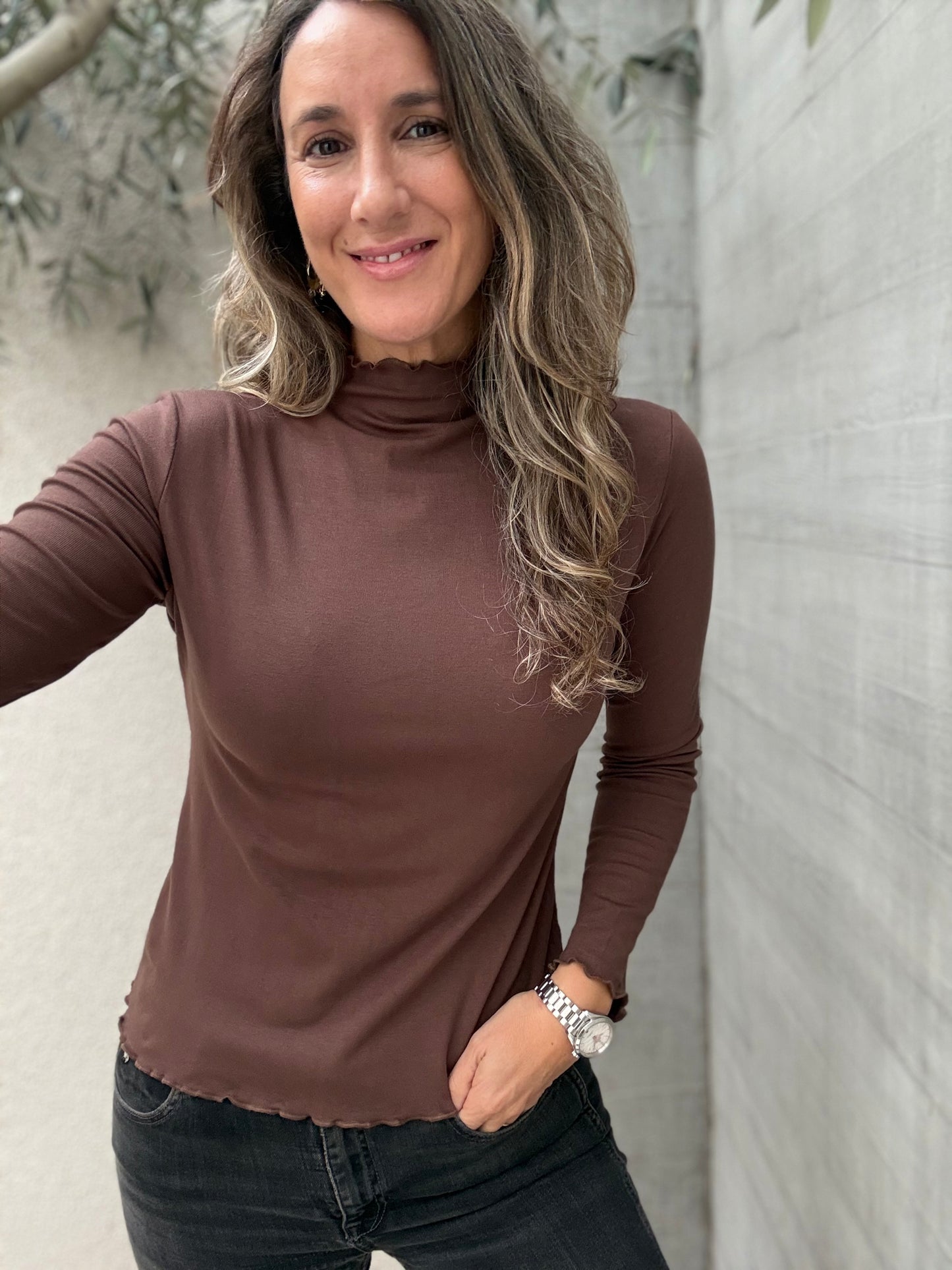 Polera Murcia café