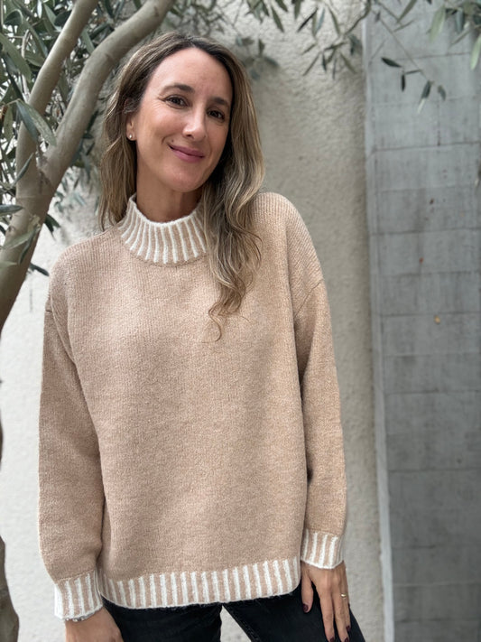Sweater Ronda camel