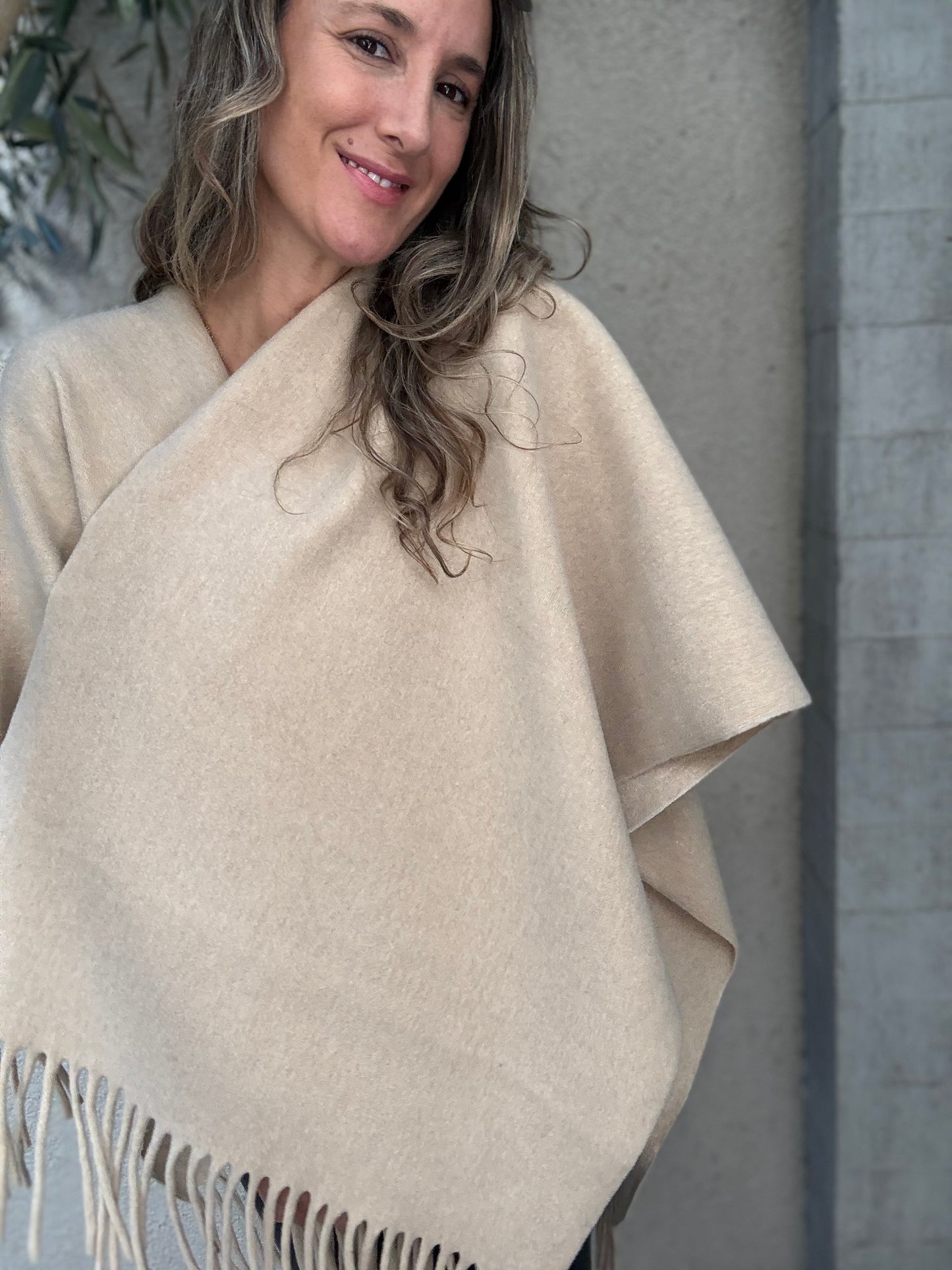 Ruana beige