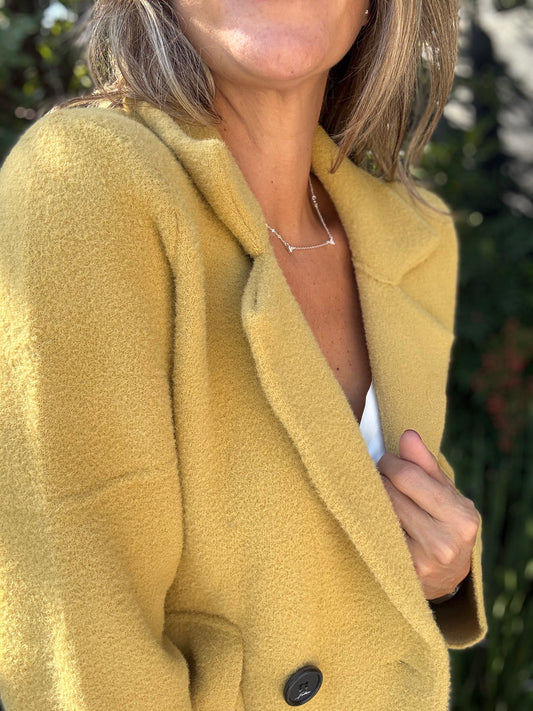 Abrigo Barceloneta Mostaza