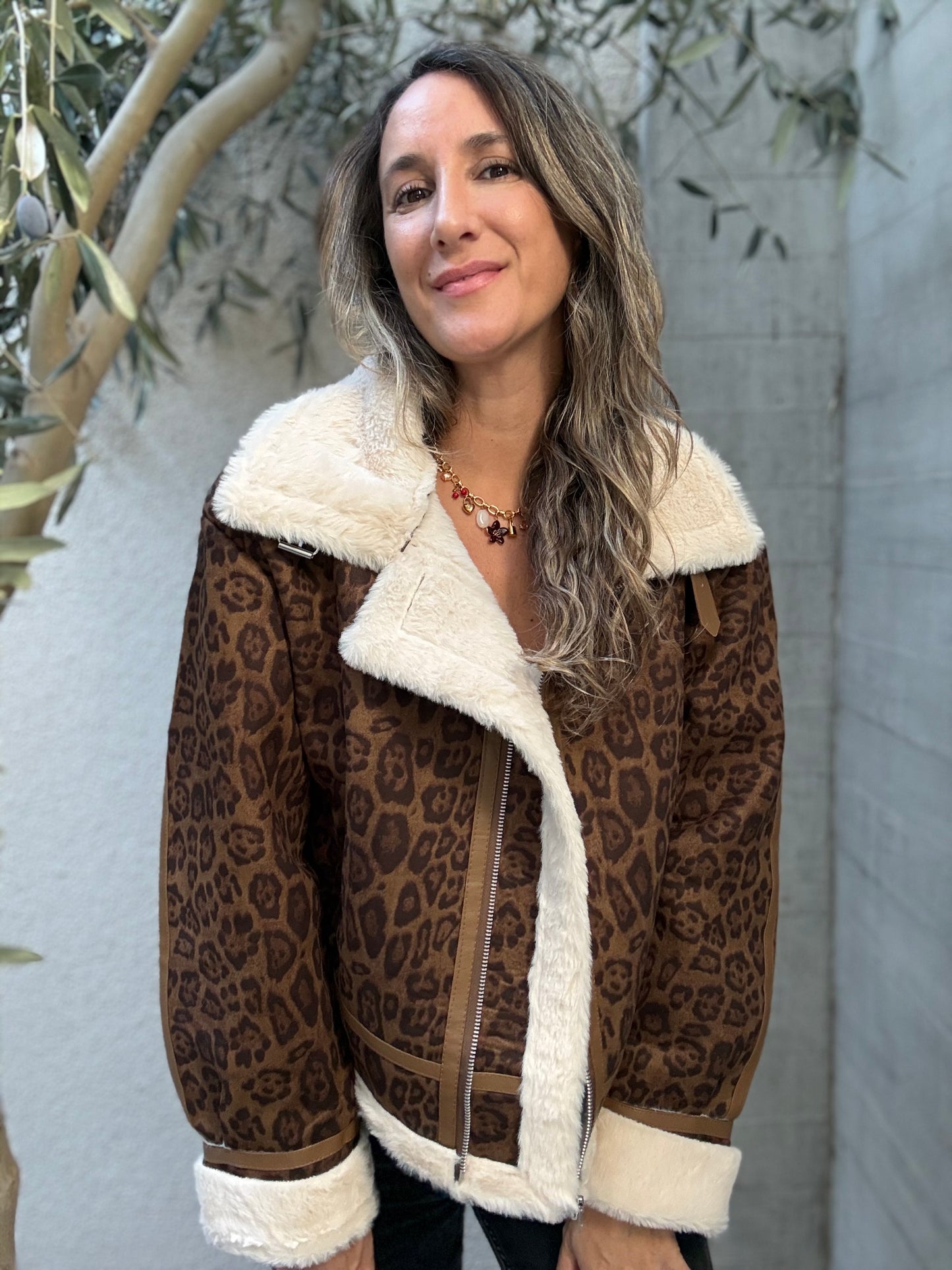Chaqueta chiporro camel
