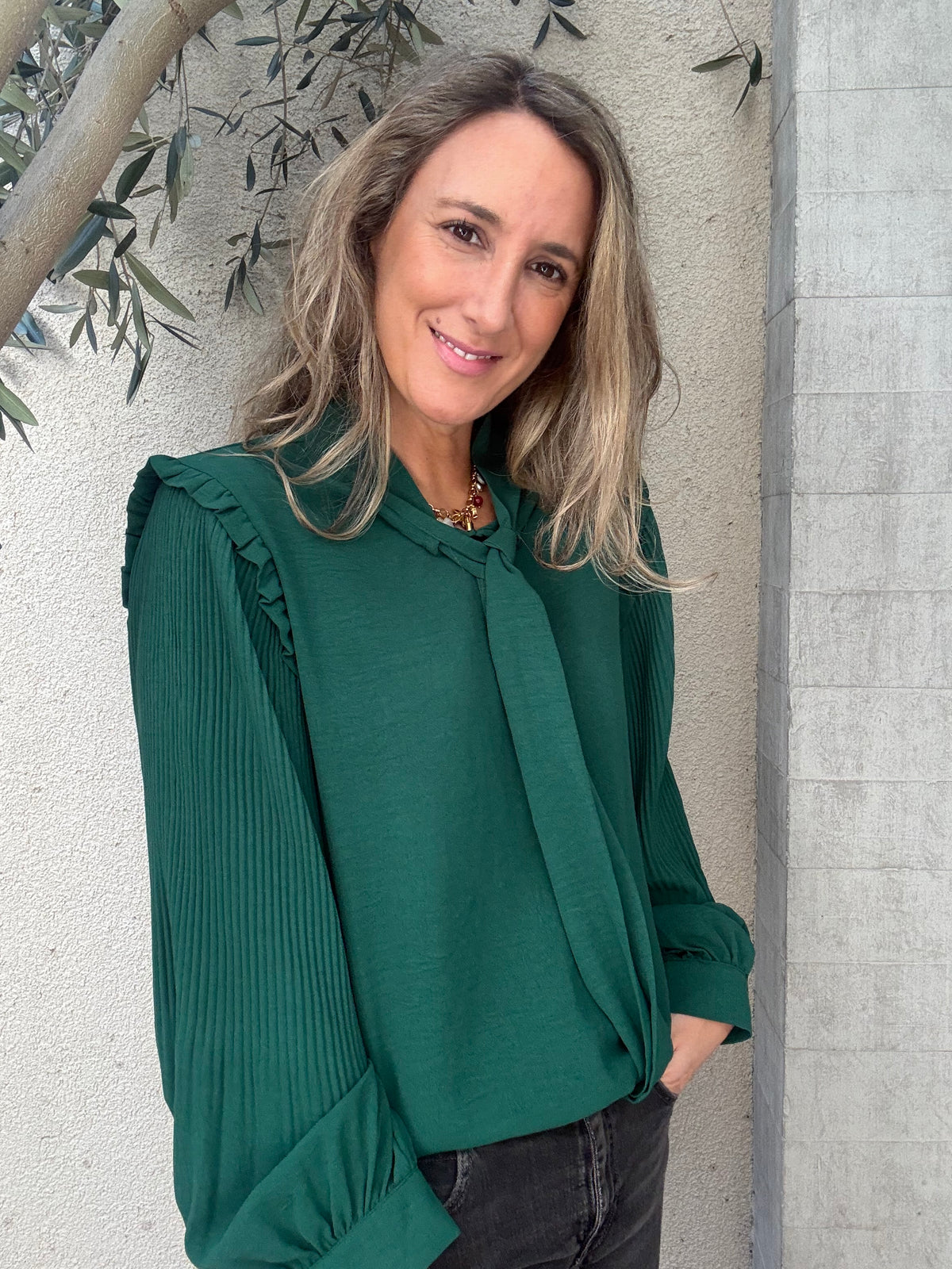 Blusa Valencia verde