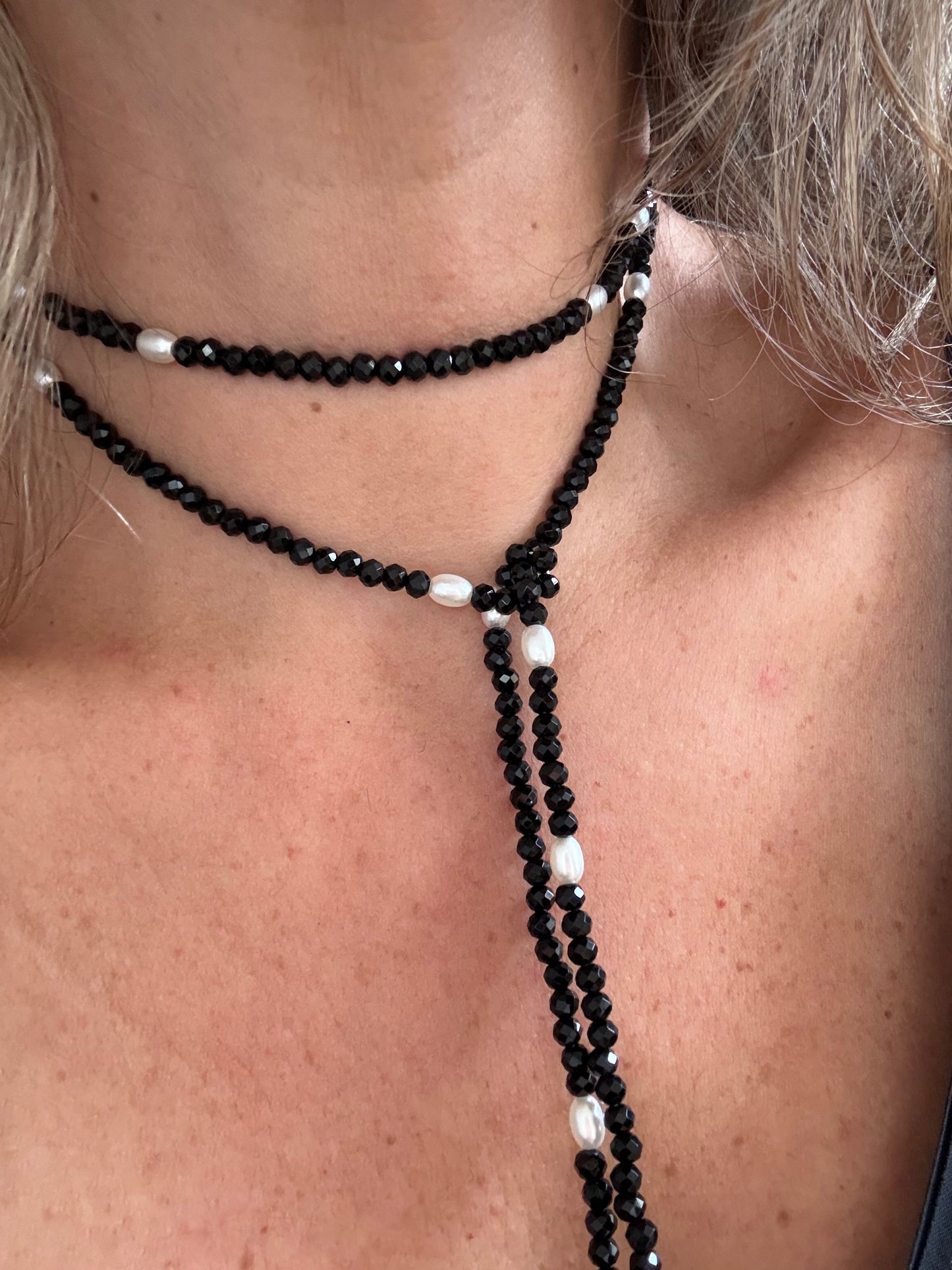 Collar Cristales ajustable