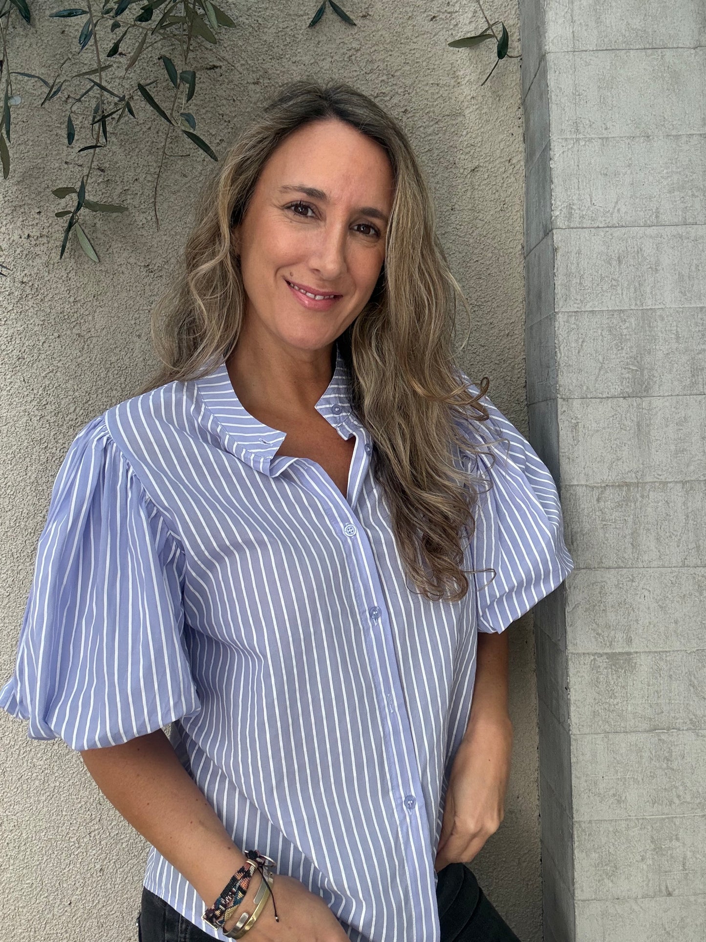 Blusa Salamanca celeste