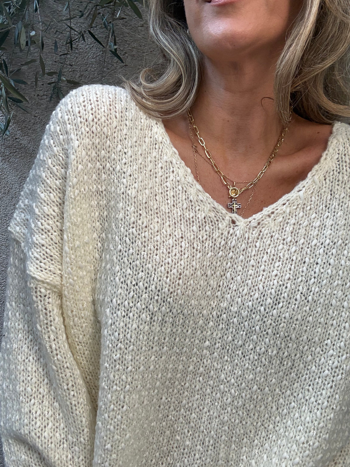 Sweater Llanes crudo