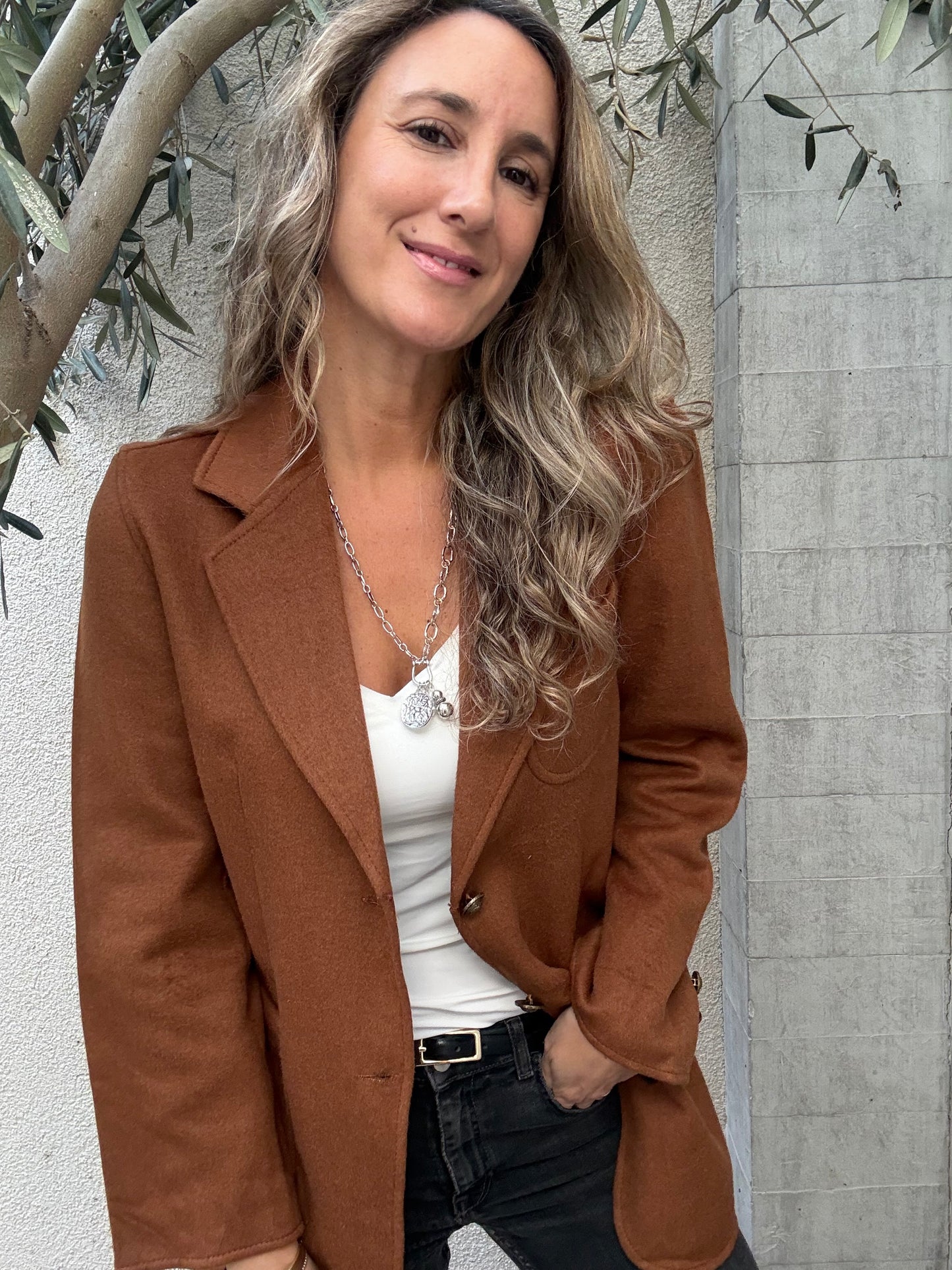 Blazer paño Toffe