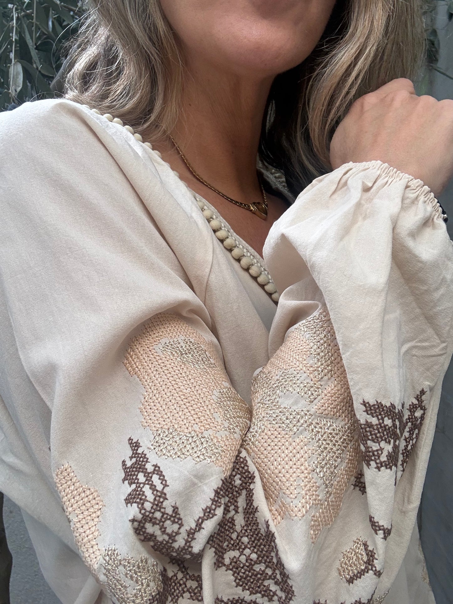 Blusa Oviedo beige