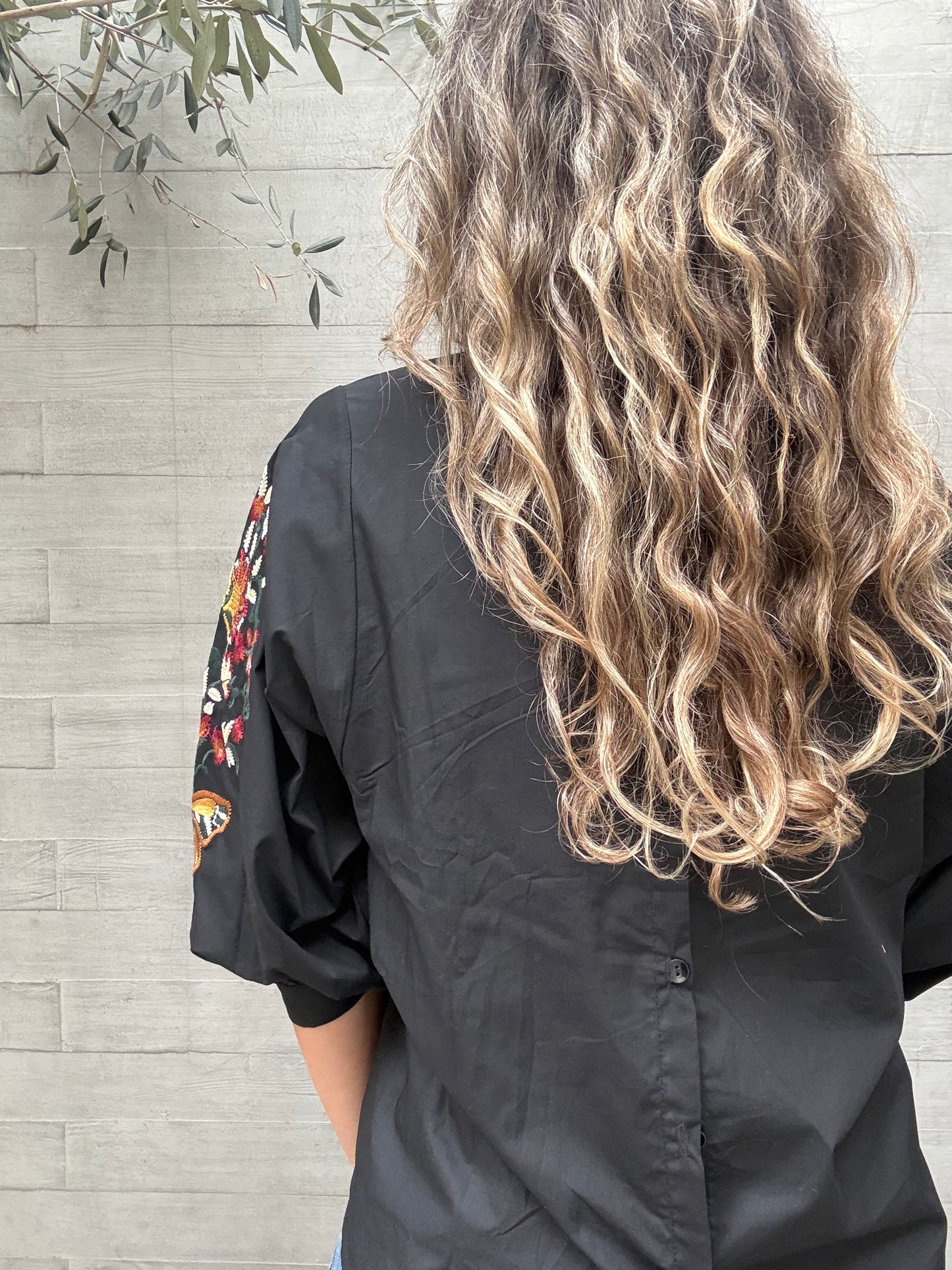 Blusa Frida negra