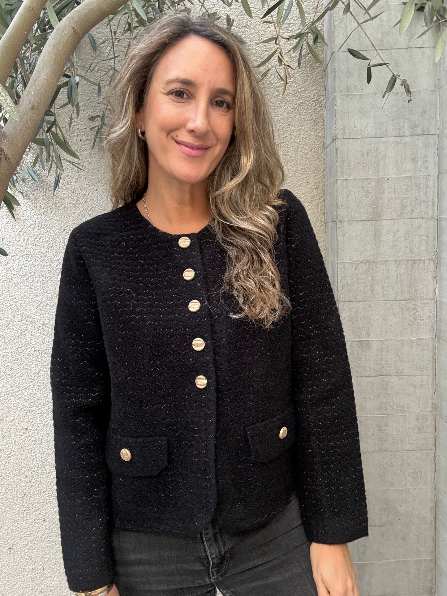 Chaleco/chaqueta Girona negro