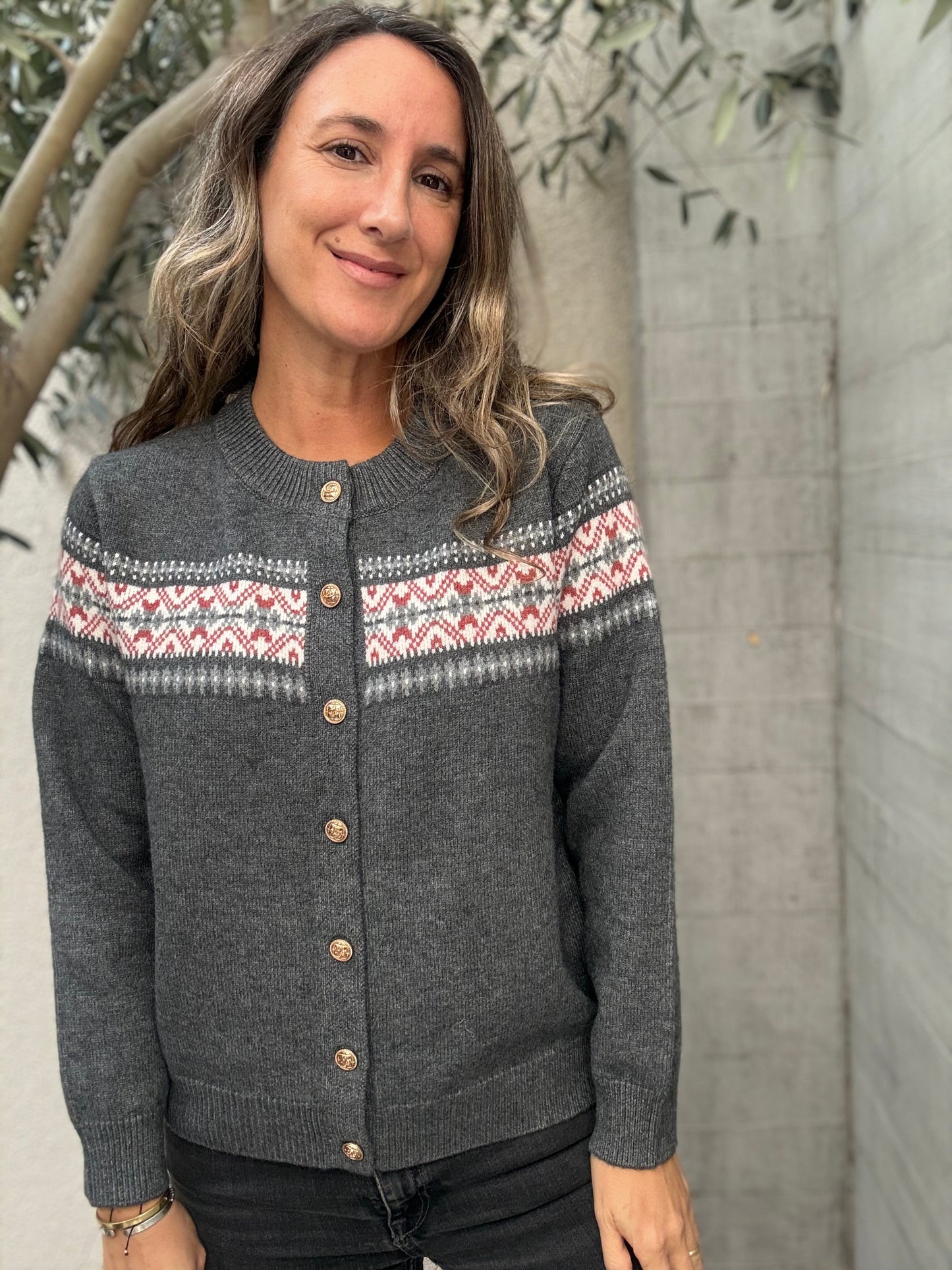 Sweater andaluza gris