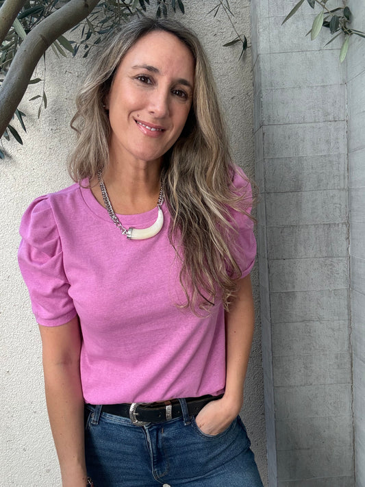 Polera Murcia fucsia