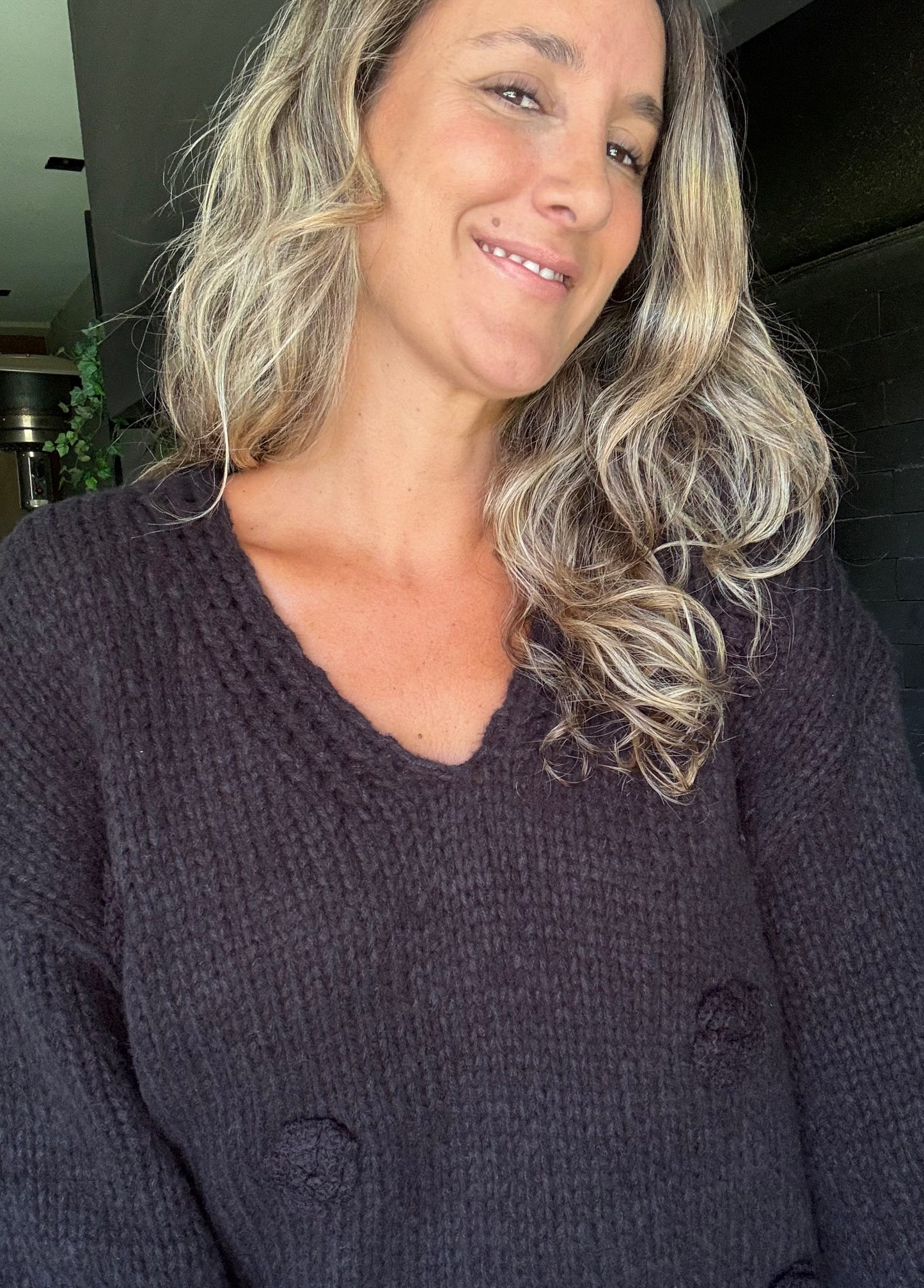 Sweater Compostela negro