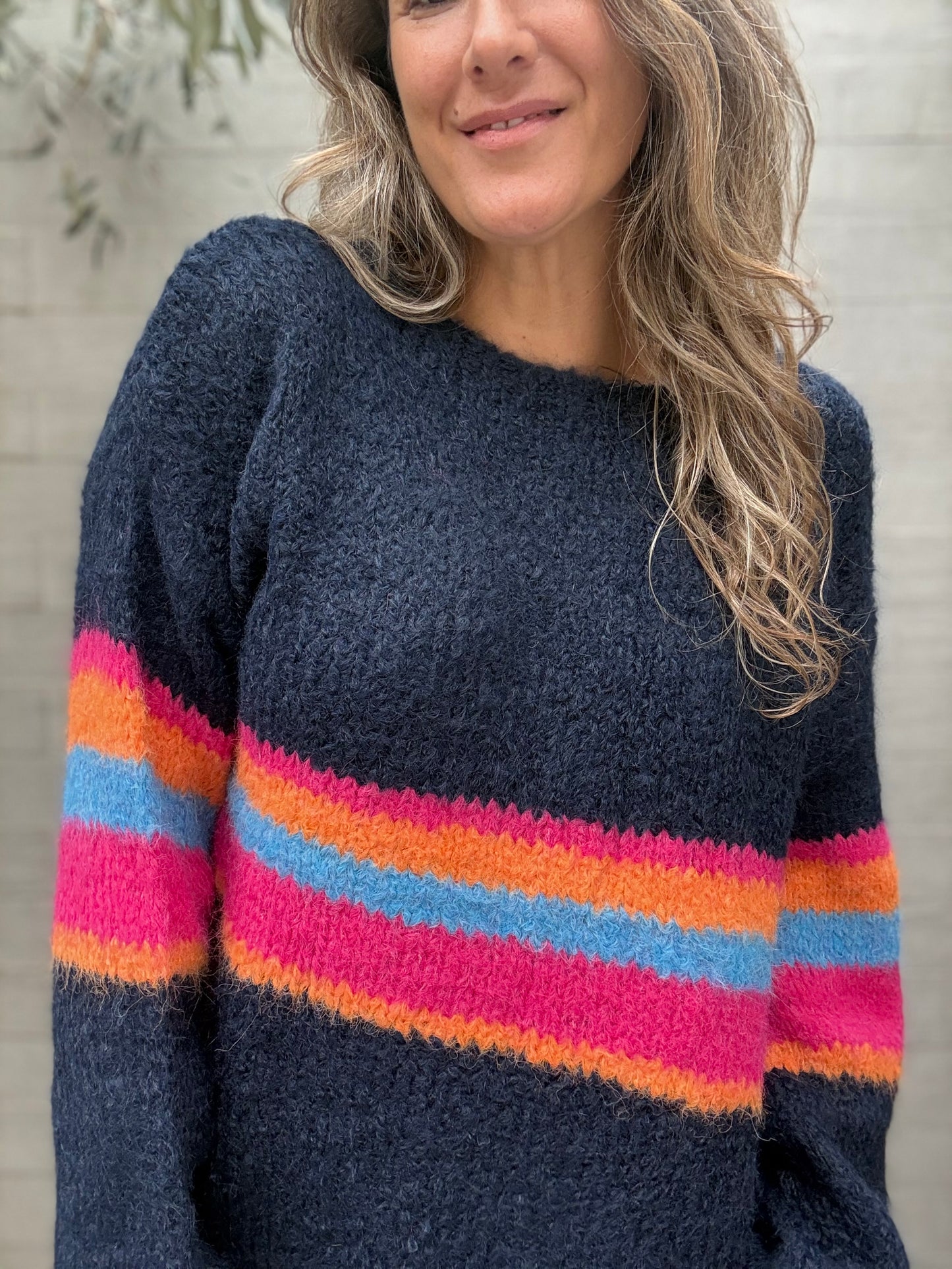 Sweater Colores azul