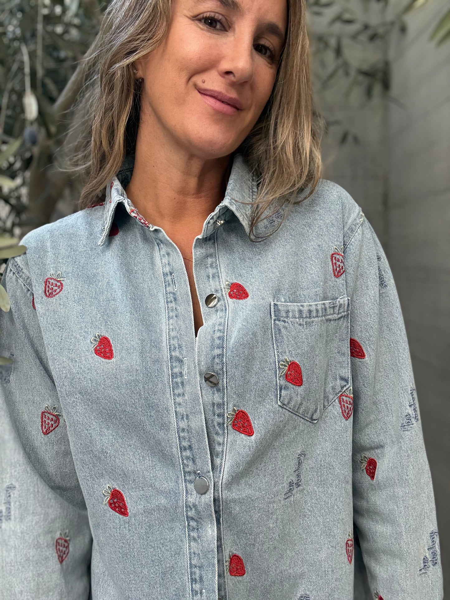 Camisa Fresa Celeste