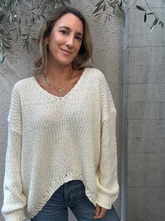 Sweater Llanes crudo