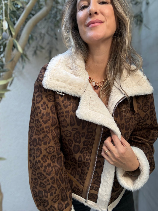 Chaqueta chiporro camel