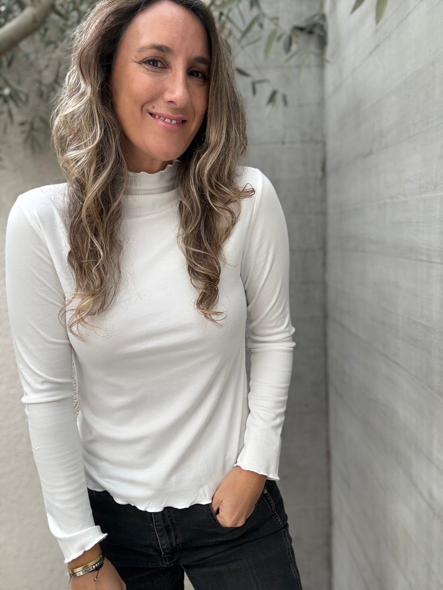 Polera Murcia blanco