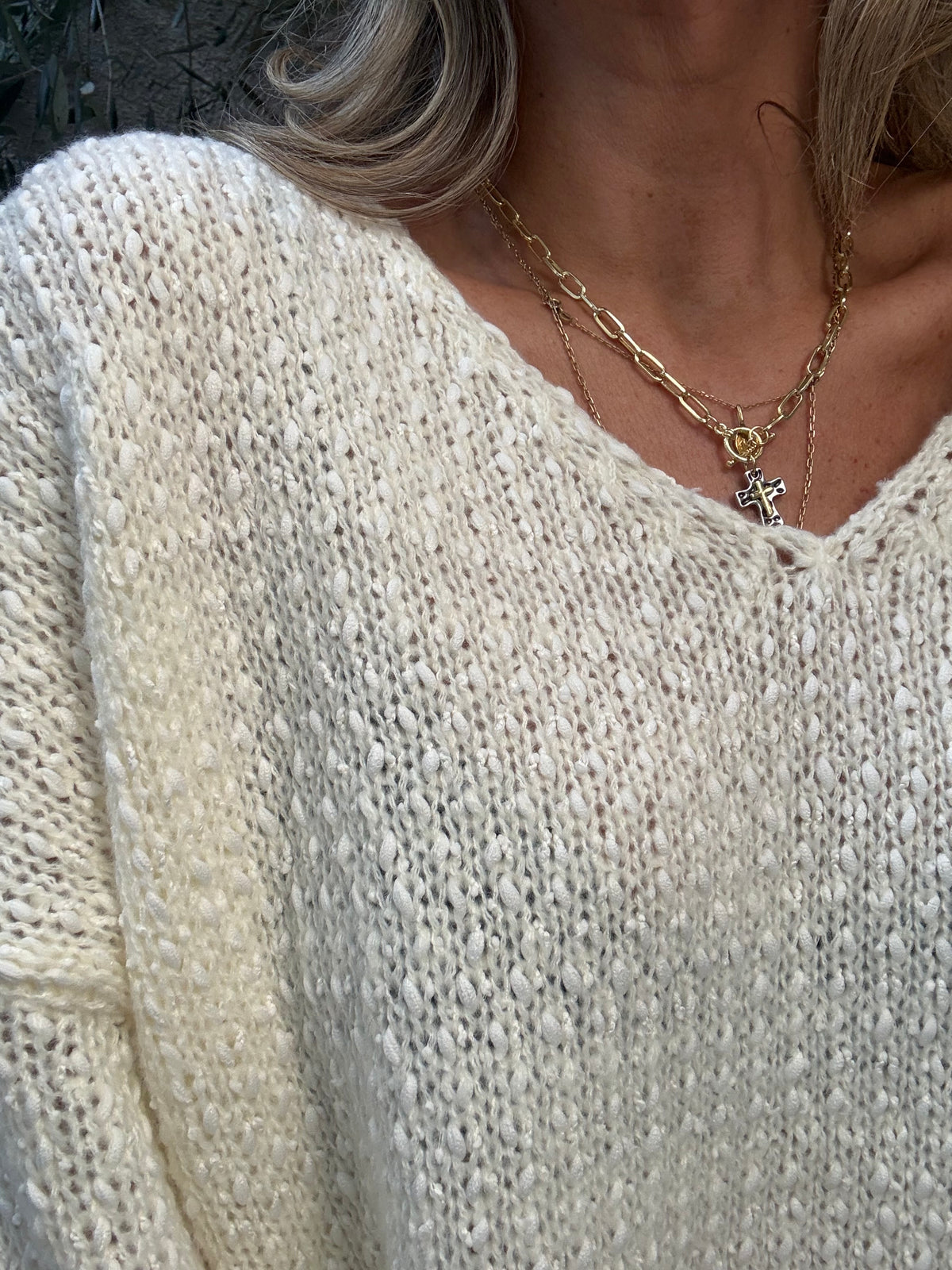 Sweater Llanes crudo