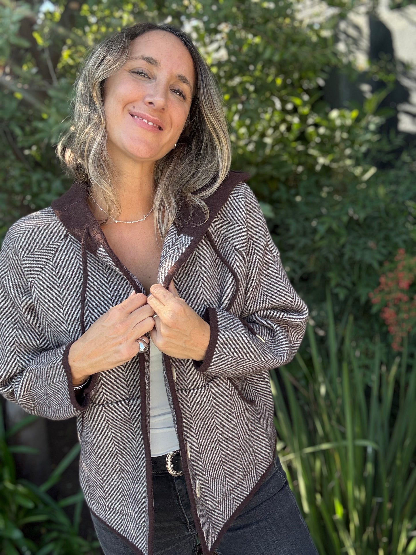 Chaqueta Huelva café