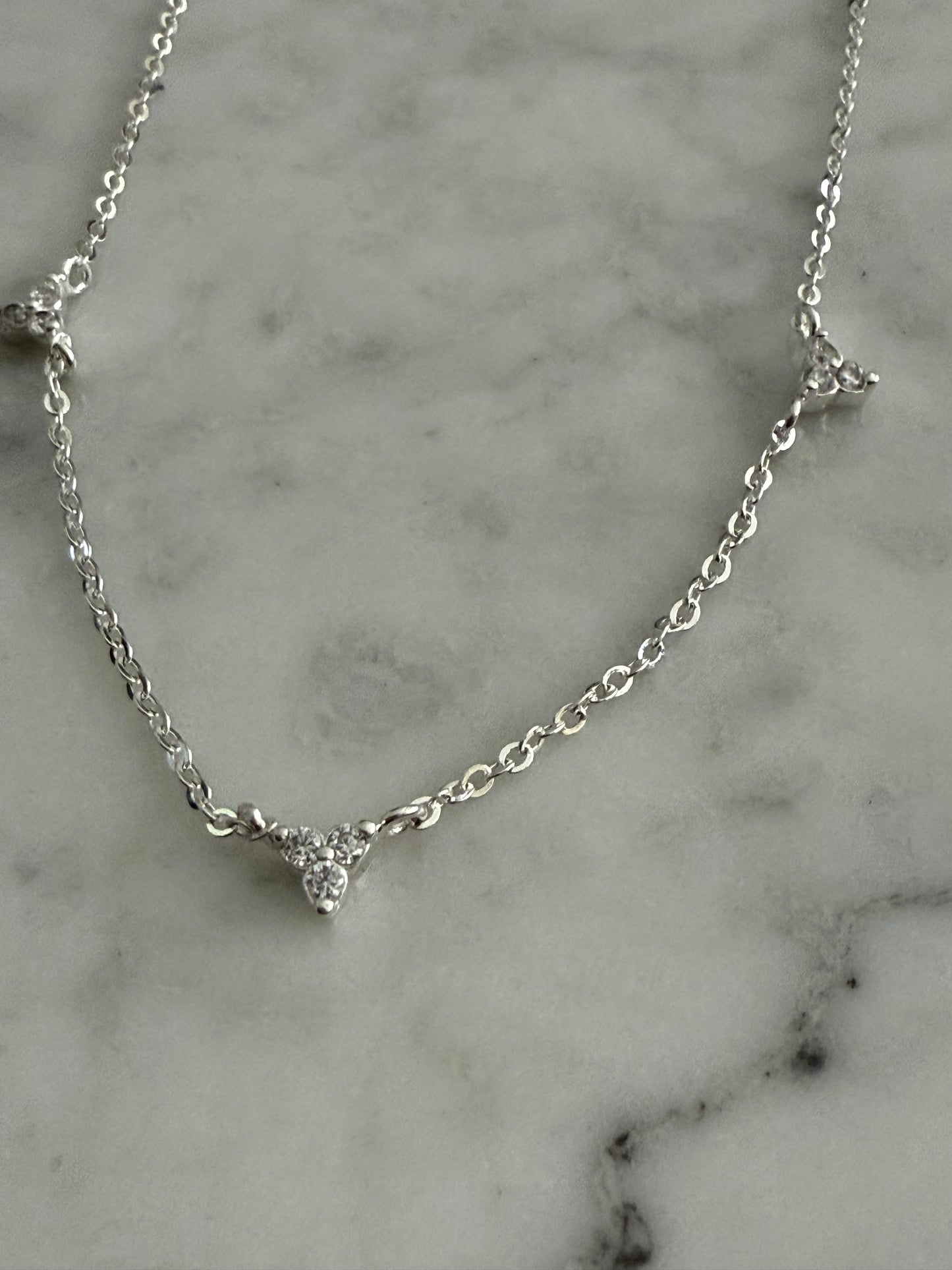 Collar Córdoba plateado