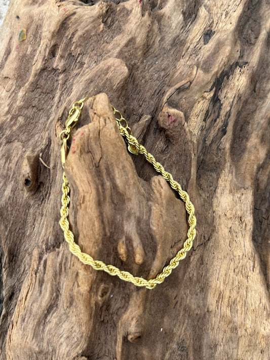 Pulsera trenzada clásica