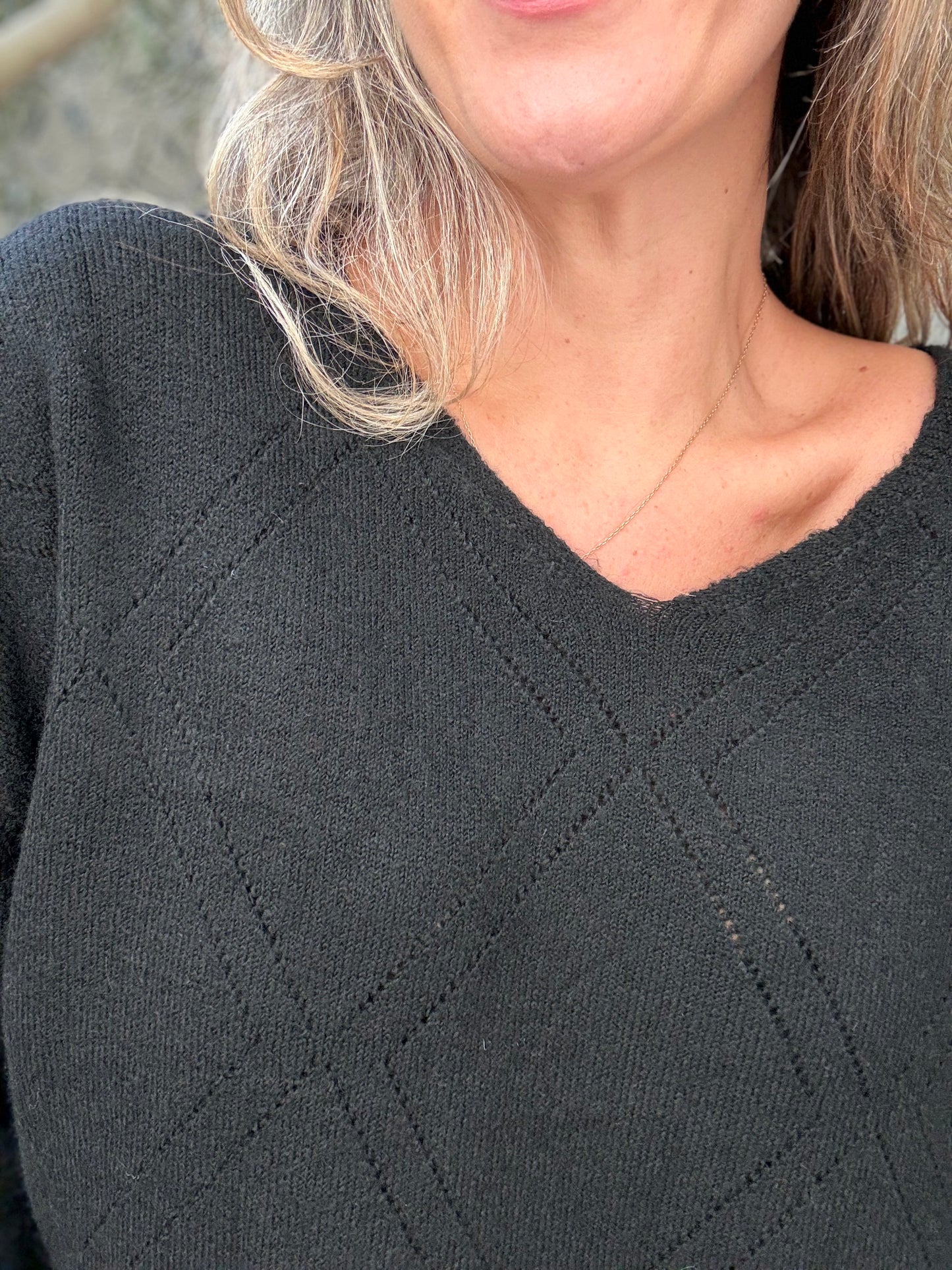 Sweater básico negro