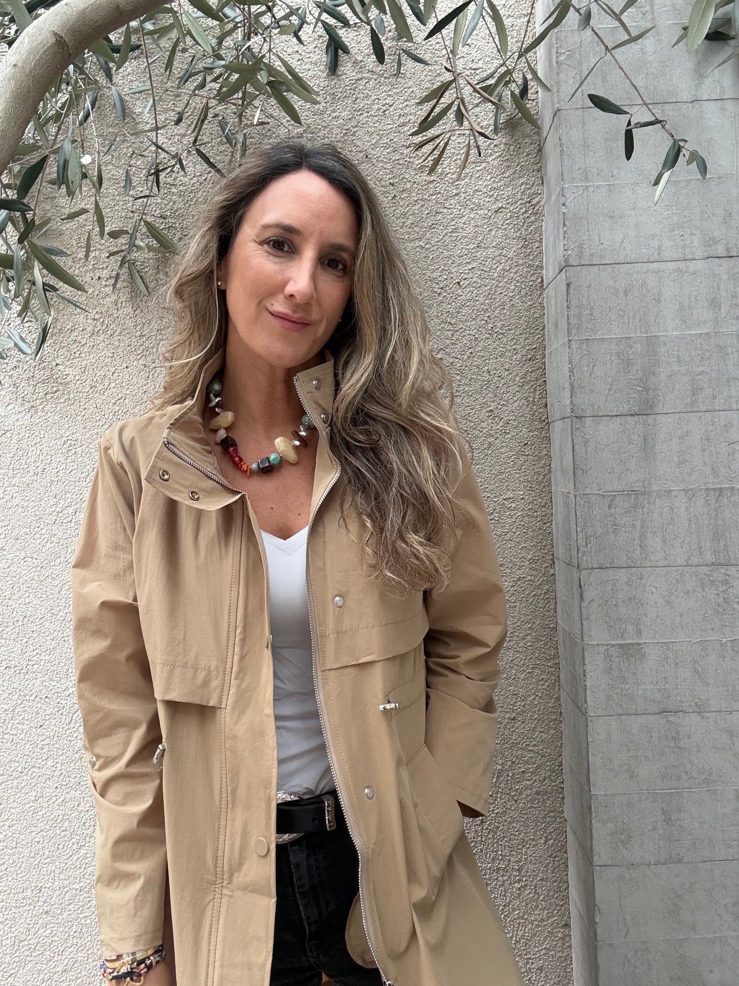 Trench Segovia beige