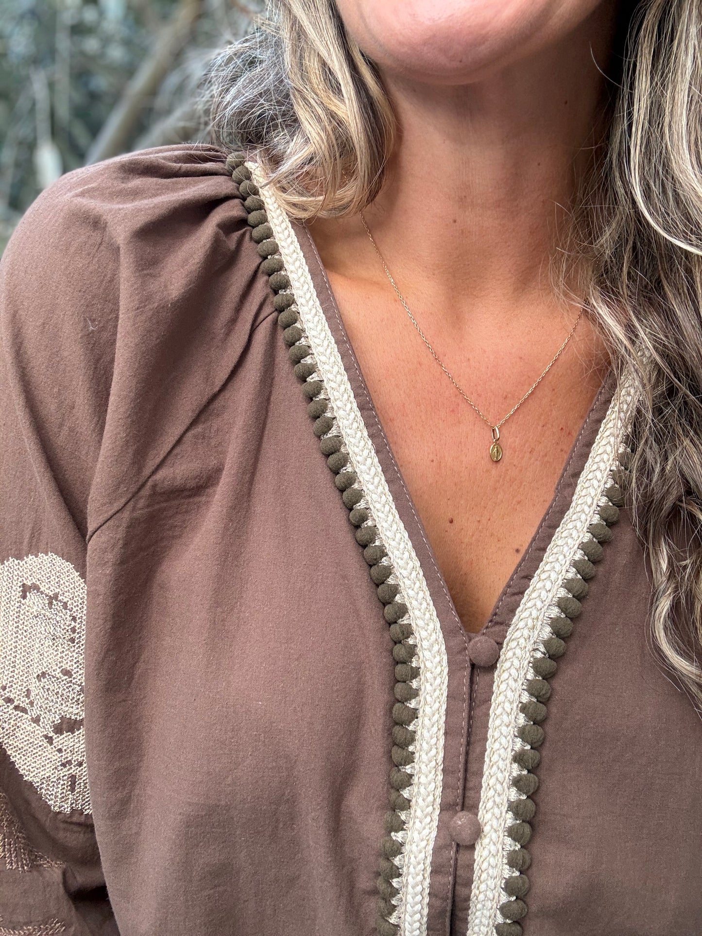 Blusa Oviedo Café