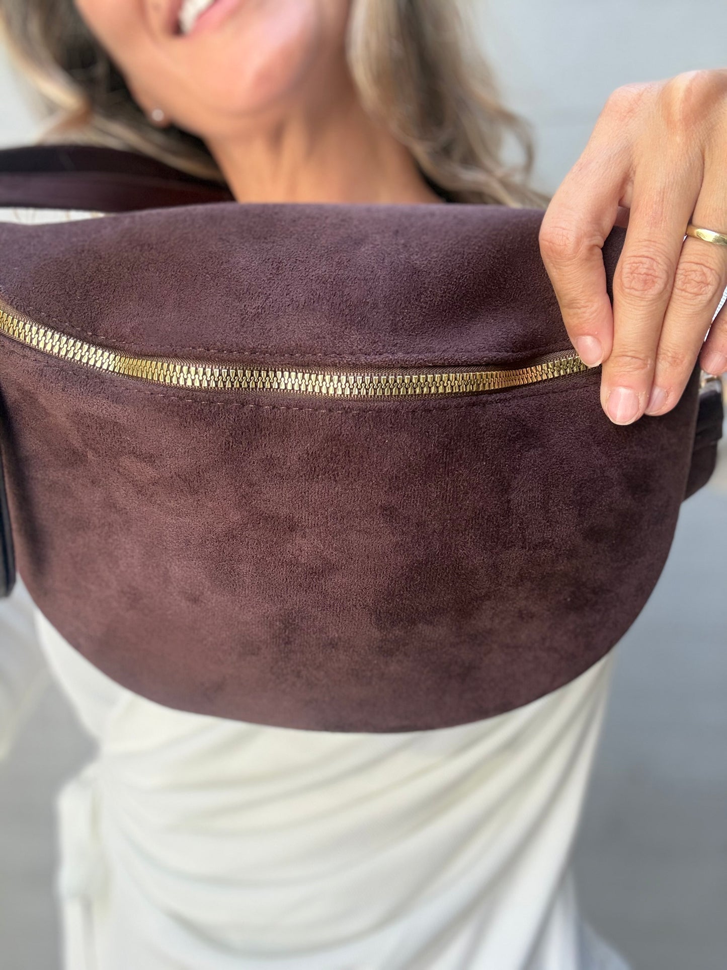 Riñonera Pamplona morada