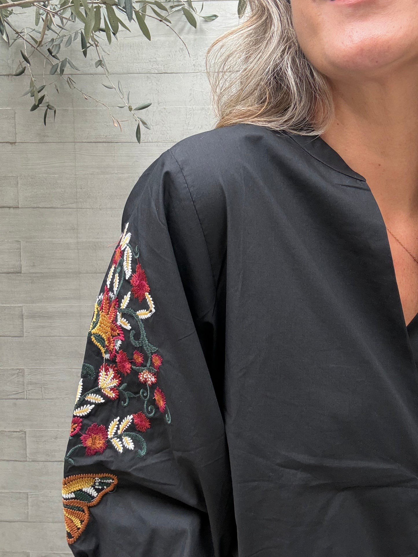 Blusa Frida negra