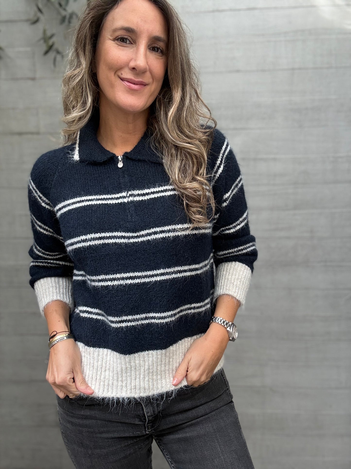Sweater Luengo azul