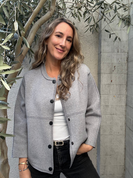 Chaqueta burgos gris