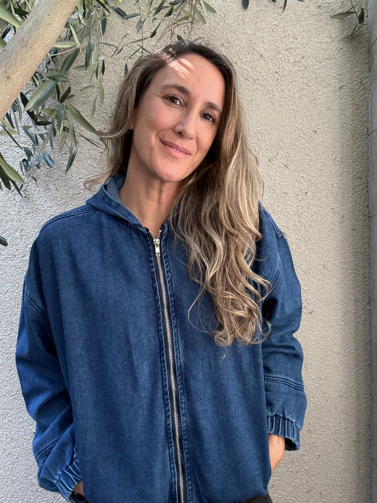 Chaqueta jeans azul