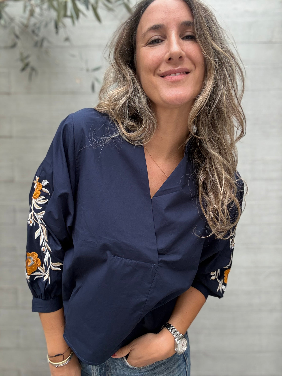 Blusa Frida azul