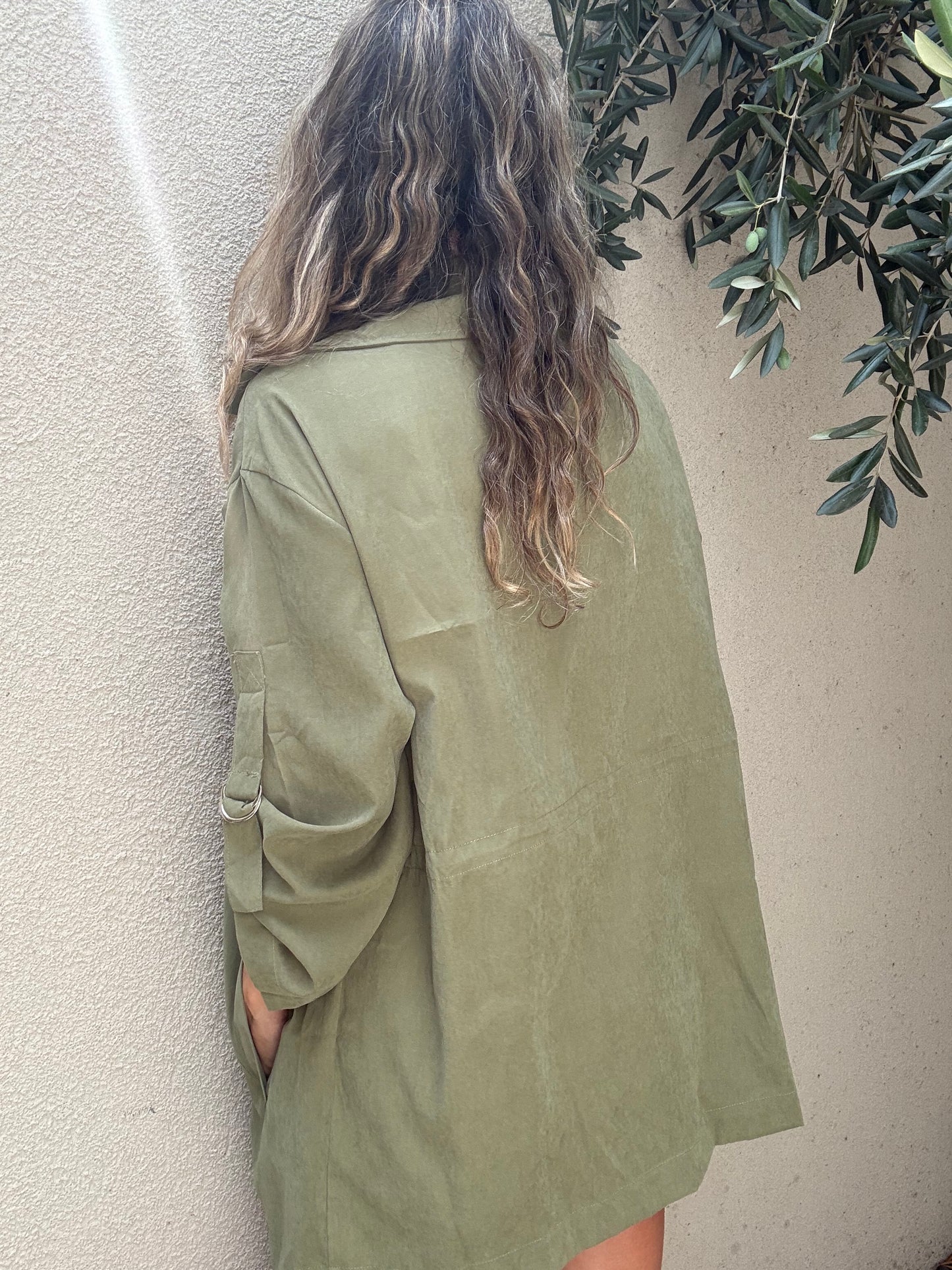 Trench Tuy verde