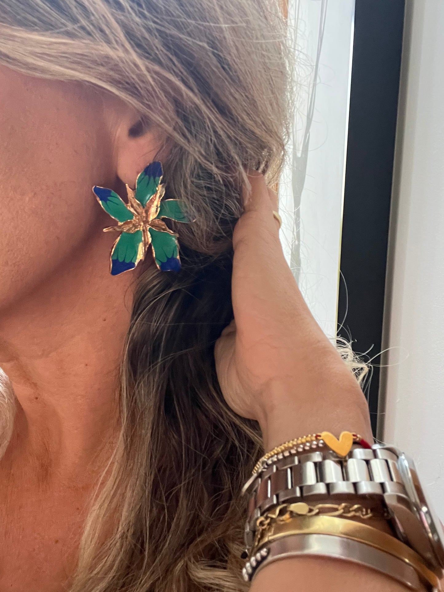 Aros Maxxi Flor calipso