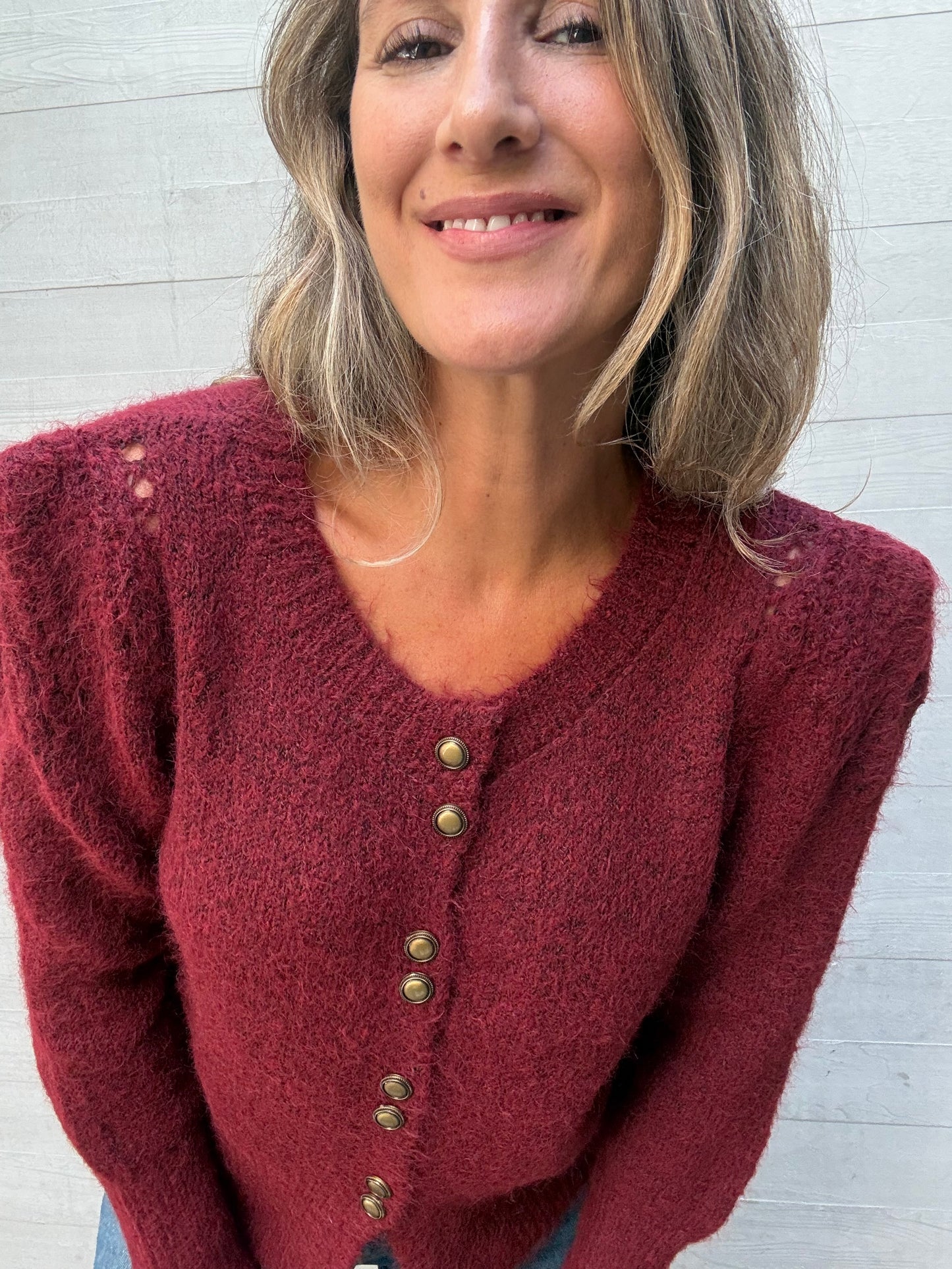 Sweater Girona burdeo